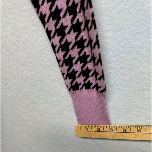 Vintage Sweater Project Purple Cardigan Sweater Classic Style Cotton Medium - Picture 7 of 8